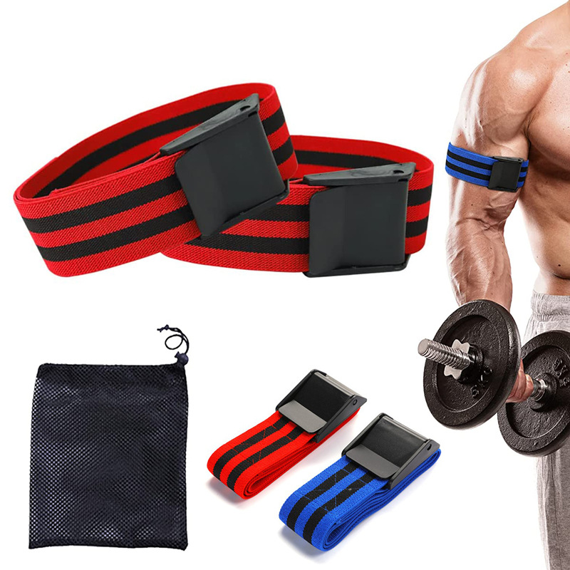 Women'S Exercise Accessories - BFR血流制限トレーニングバンドストラップ（腕・脚用）筋肉増強ホームジムフィットネスエクササイズアクセサリー（男性・女性用）