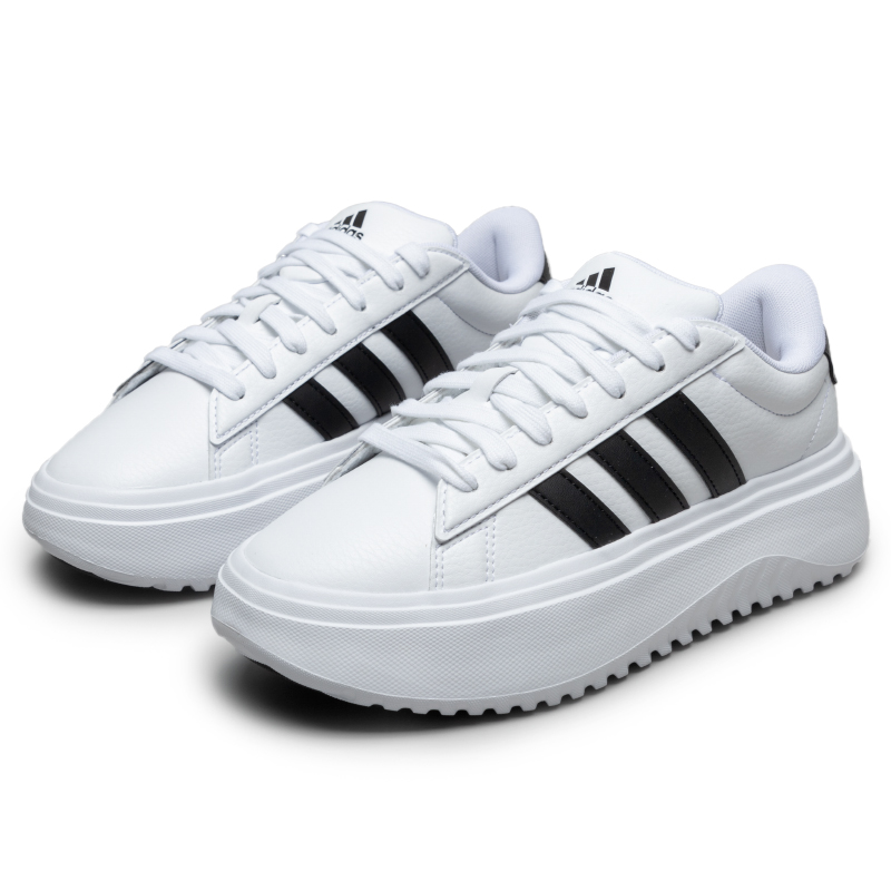 Women'S Accessories Adidas - アディダス レディース シューズ グランドコート プラットフォーム スポーツシューズ