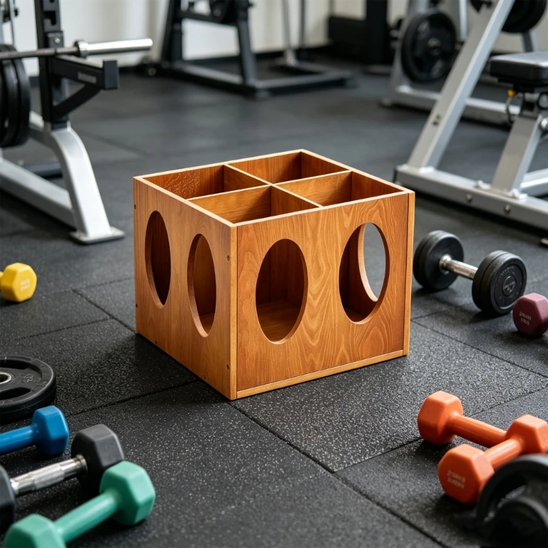 Women'S Exercise Accessories - エクササイズマット収納ラック、巻き上げ可能なアクセサリー用サイドカットアウト付き、練習室や共有スペース用の床置き収納 Y5GB