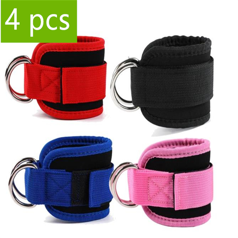 2/4 個調節可能なフィットネスアンクルストラップ女性ジムホ - Women'S Exercise Accessories のレビューと価格