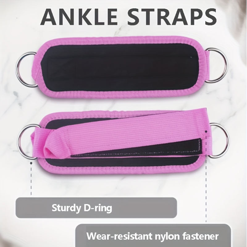 2/4 個調節可能なフィットネスアンクルストラップ女性ジムホ - Women'S Exercise Accessories のレビューと価格