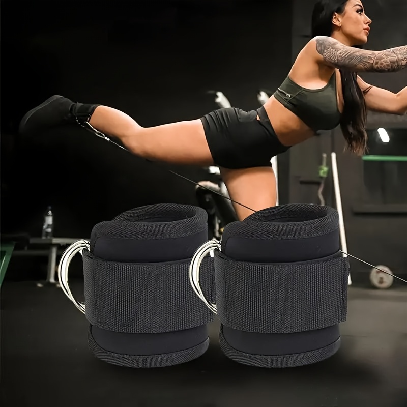 2/4 個調節可能なフィットネスアンクルストラップ女性ジムホ - Women'S Exercise Accessories のレビューと価格