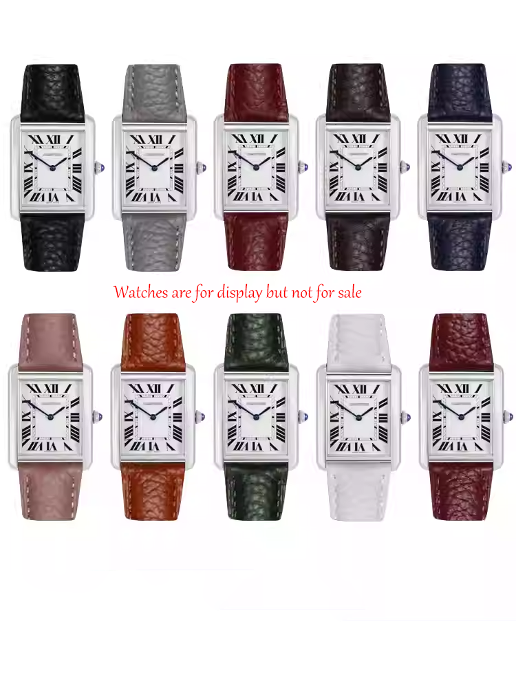 ライチパターンデザインレザー時計バンドカルティエ用リストスト - Women'S Accessories Cartier のレビューと価格