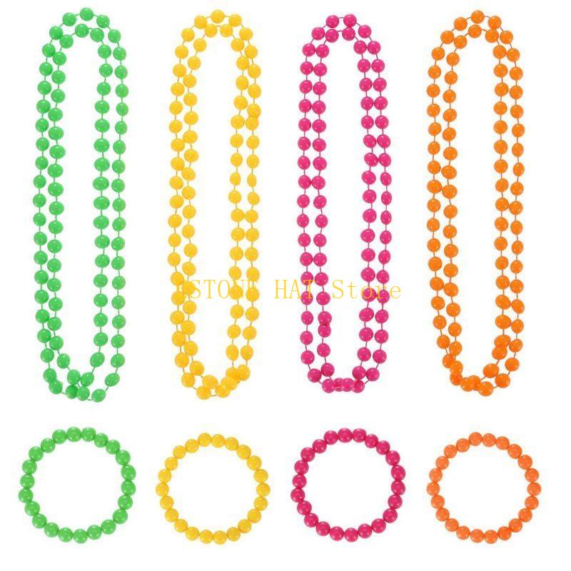 49MF 女性ガールズ 80 年代仮装アクセサリーネオン指な - Women'S Accessories In The 80S のレビューと価格