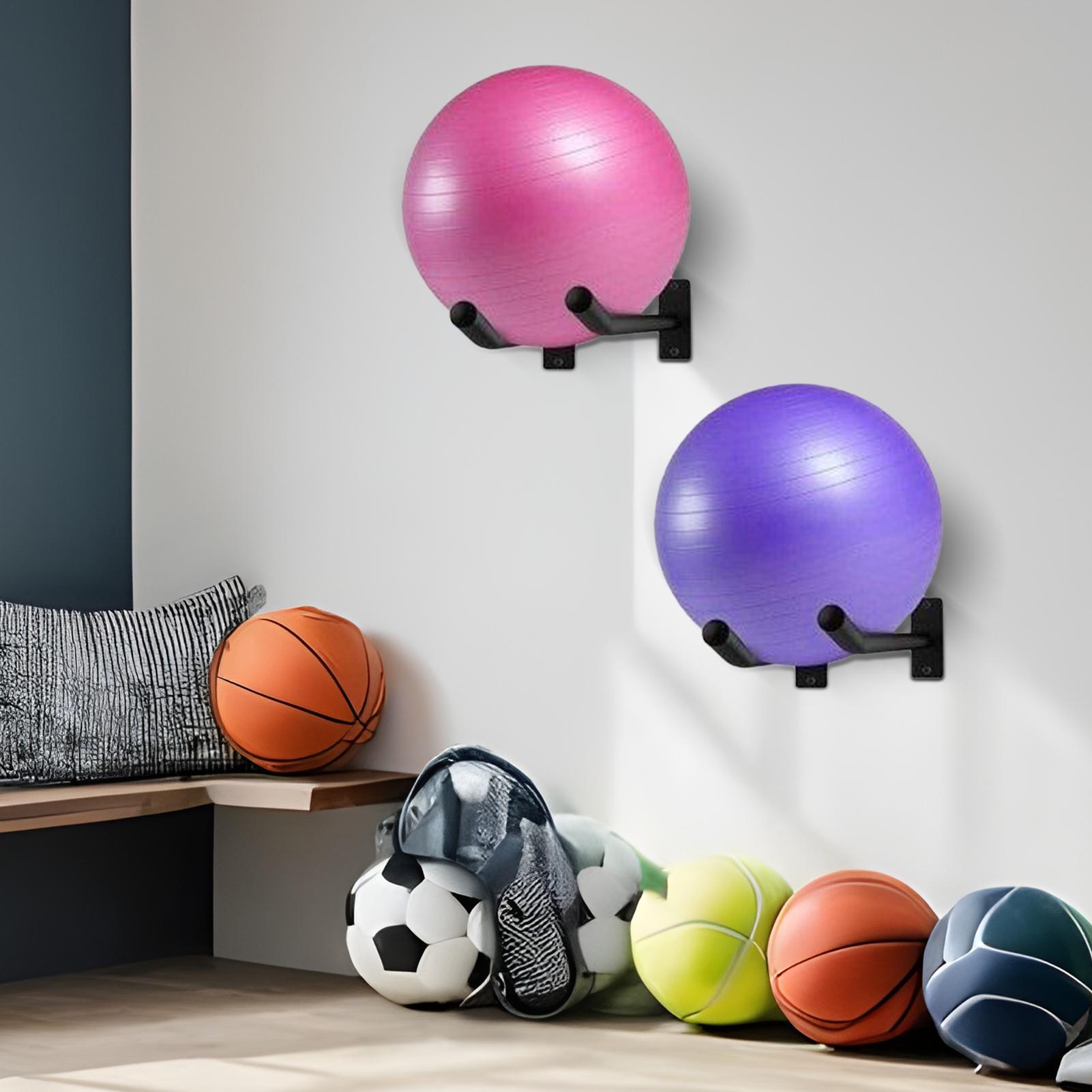 エクササイズボールホルダー 2個パック ヨガルーム ウォール - Women'S Exercise Accessories のレビューと価格