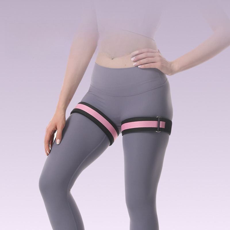 レディースヒップレジスタンスバンド - ピンクのアクセサリー - Women'S Exercise Accessories のレビューと価格