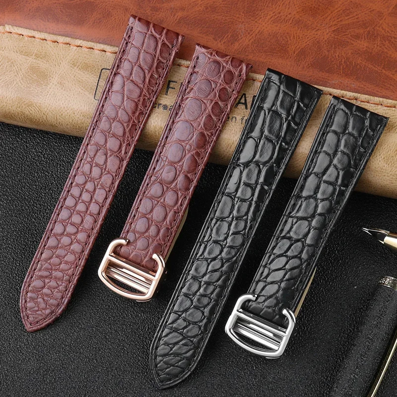 クロコダイル時計バンド 16 18 20 22 23 24m - Women'S Accessories Cartier のレビューと価格