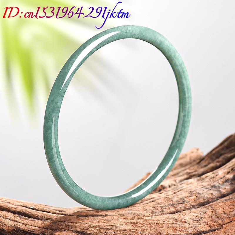 天然ビルマ翡翠ブレスレットバングル 本翡翠 デザイナーアクセ - Woman Accessory のレビューと価格
