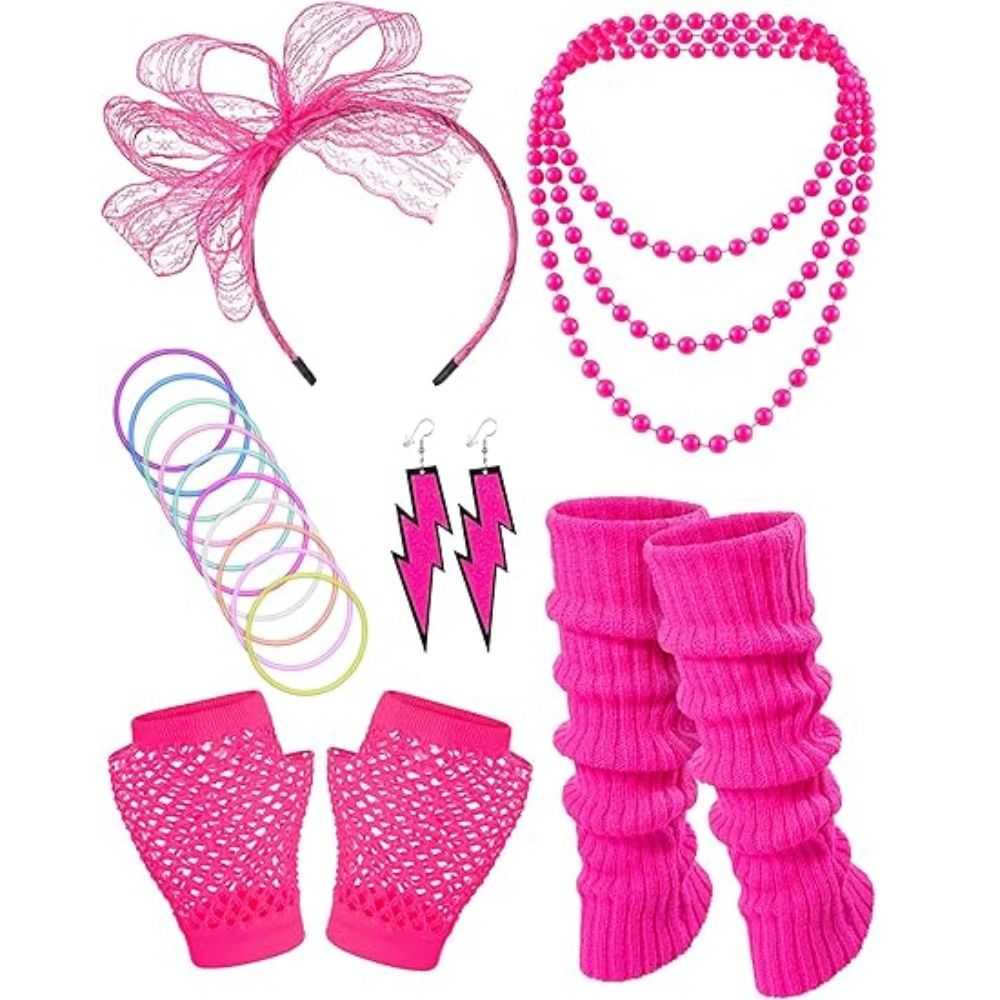 80年代のコスチュームアクセサリー ホログラフィックファニー - Women'S Accessories In The 80S のレビューと価格