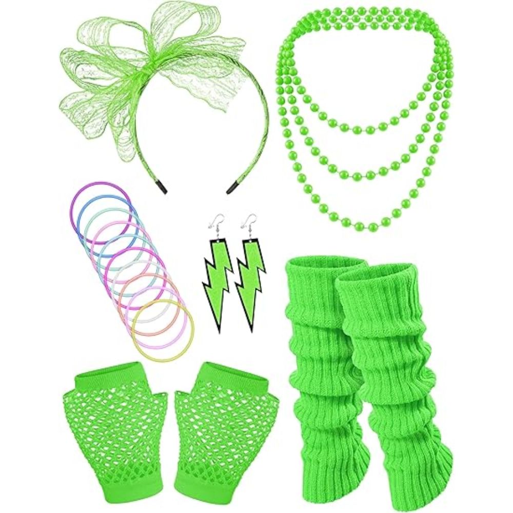 80年代のコスチュームアクセサリー ホログラフィックファニー - Women'S Accessories In The 80S のレビューと価格