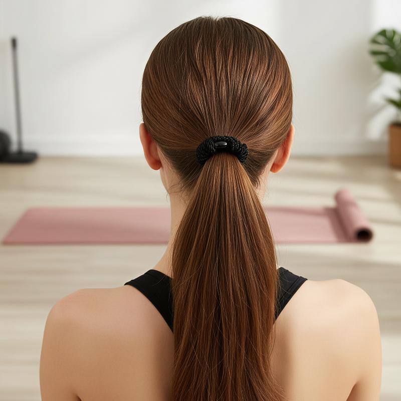 8/15個入り フットボールスター風の編み込みヘアゴム 運動 - Women'S Exercise Accessories のレビューと価格