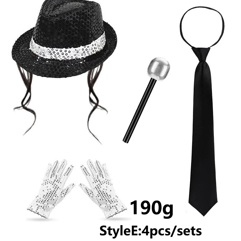ボーイズメンズ 80年代ディスココスチューム マイケル・ジャ - Women'S Accessories In The 80S のレビューと価格