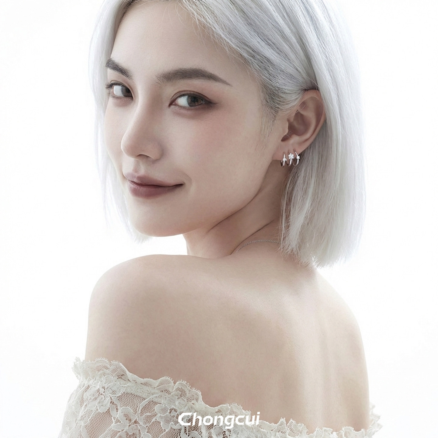 F.I.N.S オリジナル ミニマリスト トリプルプロング  - Statement Earrings Oversized のレビューと価格