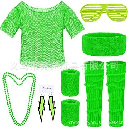 90年代の衣装アクセサリー 80年代のコスプレ衣装アクセサリ - Women'S Accessories In The 80S のレビューと価格