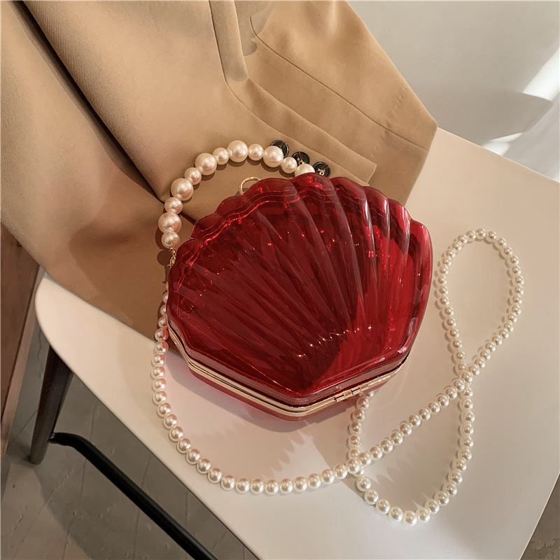 2026 女性用アクリルシェルクラッチバッグ 透明キャンディ - Women'S Accessories Purse のレビューと価格