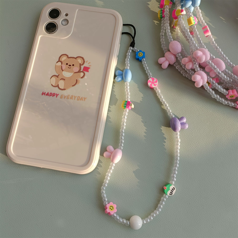 Hlook-ウサギの電話ストラップ,女性用,携帯電話ストラッ - Women'S Y2K Accessories のレビューと価格
