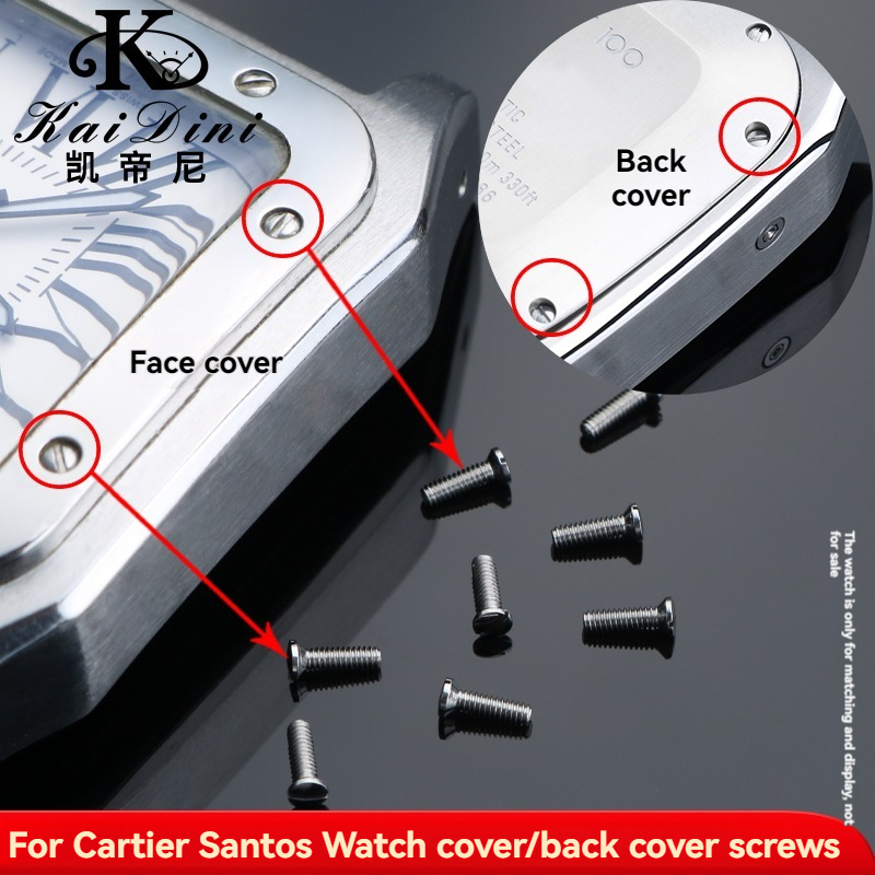時計カバーネジカルティエサントス男性女性修理時計フロントカバ - Women'S Accessories Cartier のレビューと価格